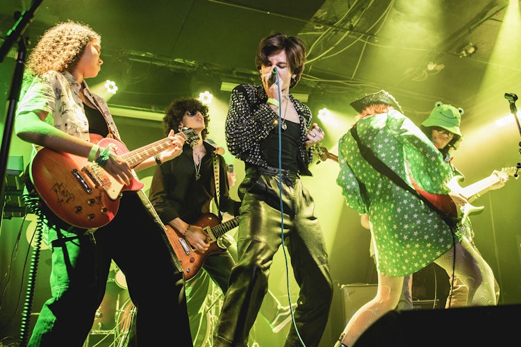 The School of Rock AllStars program gives students an opportunity to perform at major venues.